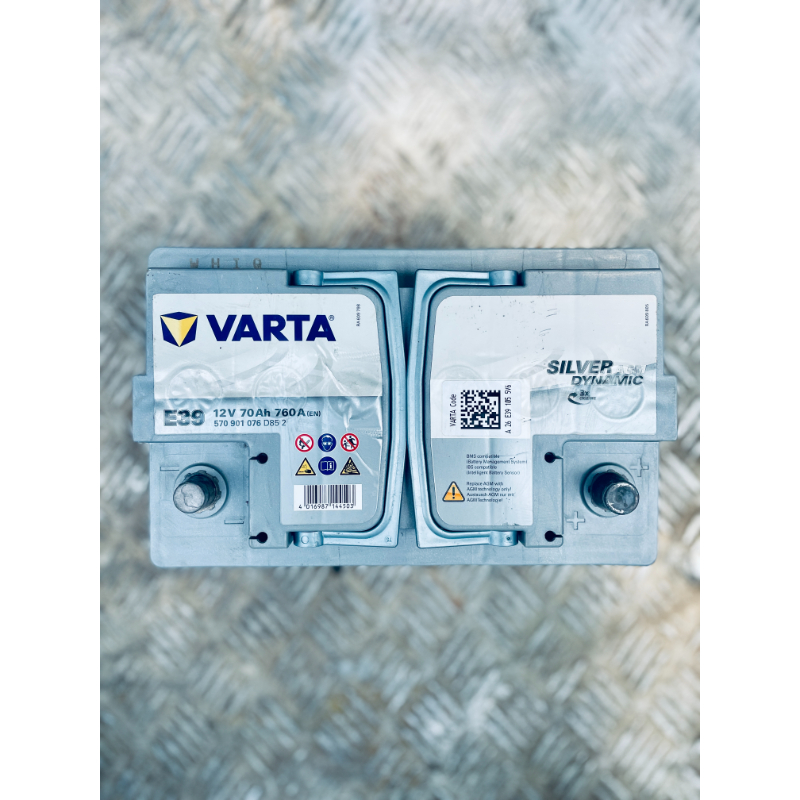 Varta AGM LN3 (DIN 74) 70AH - GNOIS PTE LTD